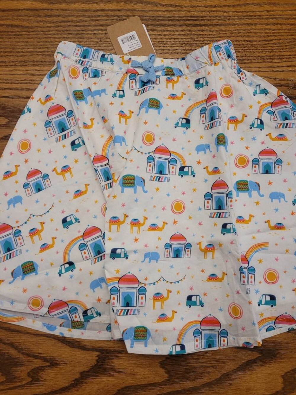 New with tags Frugi at the Taj India skirt.  Size 7-8. Summer Girls Skirt.